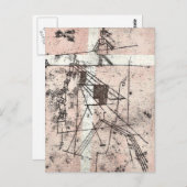 Klee - Seiltänzer Postkarte (Vorne/Hinten)