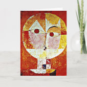 Klee - Senecio Karte (Vorderseite)