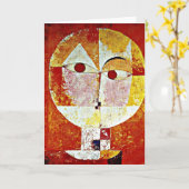 Klee - Senecio Karte (Gelbe Blume)