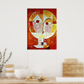 Klee - Senecio Poster (Küche)