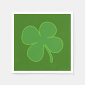 Klee Serviette (Vorderseite)