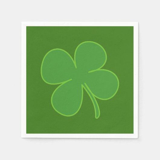 Klee Serviette (Vorderseite)