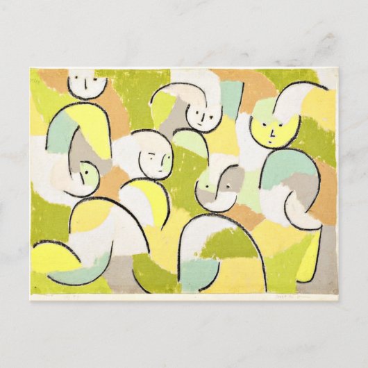 Klee - Sexuell von Genien Postkarte (Vorderseite)