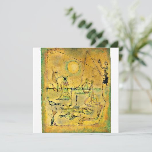 Klee - Sie bitten Karte (Stehend Vorderseite)