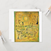 Klee - Sie bitten Karte (Vorderseite/Rückseite Beispiel)