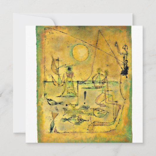 Klee - Sie bitten Karte (Vorderseite)