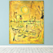 Klee - Sie bitten Leinwanddruck (Insitu (Holzboden))