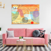 Klee - Sonnenuntergang Leinwanddruck (Insitu (Wohnzimmer))