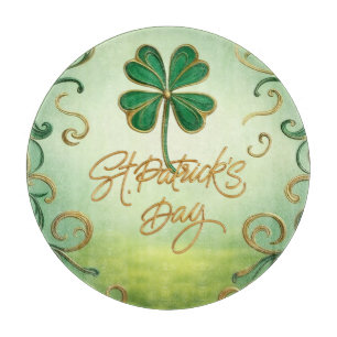 Klee St. Patrick's Day Schneidebrett