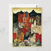 Klee - Stadt der Kirchen Postkarte (Vorne/Hinten)