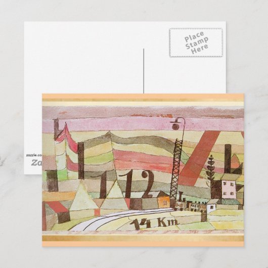 Klee - Station L, 112 Postkarte (Vorne/Hinten)