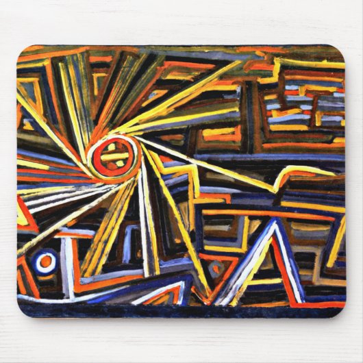Klee - Strahlung und Rotation, Mousepad (Vorne)