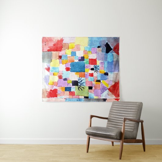 Klee - Südliche Gärten Wandteppich (Beispiel (Horizontal))