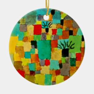 Klee - Südliche (tunesische) Gärten Keramik Ornament