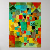 Klee - Südtunesische Gärten-1919 Poster (Vorne)