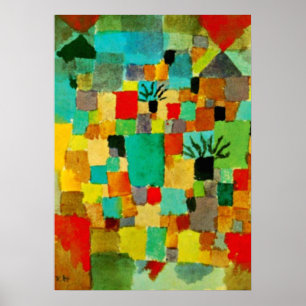Klee - Südtunesische Gärten-1919 Poster