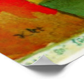 Klee - Südtunesische Gärten-1919 Poster (Ecke)