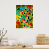 Klee - Südtunesische Gärten-1919 Poster (Küche)