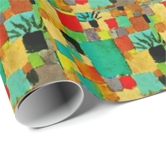 Klee - Südtunesische Gärten Geschenkpapier (Rolleneckpunkt)