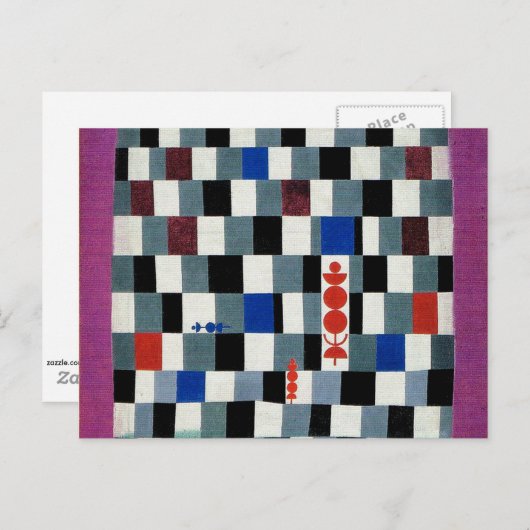 Klee - Super Chess Postkarte (Vorne/Hinten)