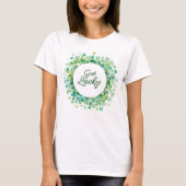 Klee-T - Shirt des St. Patricks der Frauen (Vorderseite)