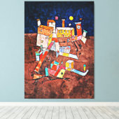 Klee - Teil von G Leinwanddruck (Insitu (Holzboden))