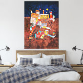 Klee - Teil von G Leinwanddruck (Insitu (Schlafzimmer))