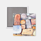 Klee - Teile einer Landschaft Magnet (Vorderseite/Rückseite)