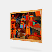 Klee - Tempelgärten Acrylschild (Winkel)