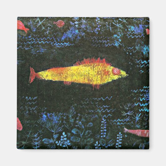 Klee - The Goldfish, 1925 Artwork Magnet (Vorne)