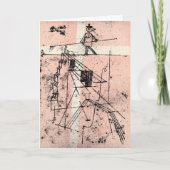 Klee - The Tight Rope Walker Karte (Vorderseite)