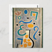 Klee - The Vase-1938 Postkarte (Vorne/Hinten)