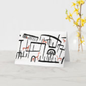 Klee - Tiere in einer Umschließung Karte (Gelbe Blume)