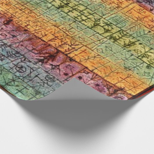 Klee - Tree-Kinderzimmer Geschenkpapier (Ecke)