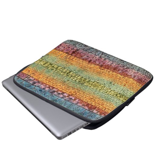 Klee - Tree-Kinderzimmer Laptopschutzhülle (Vorne Knopf)