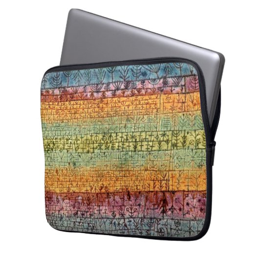 Klee - Tree-Kinderzimmer Laptopschutzhülle (Vorderseite Links)