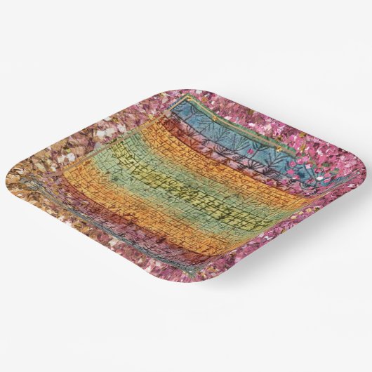 Klee - Tree-Kinderzimmer Pappteller (Gewinkelt)