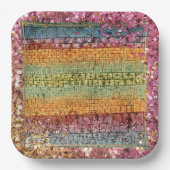 Klee - Tree-Kinderzimmer Pappteller (Vorderseite)