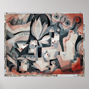 Klee - Trockenkühlergarten Poster