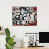Klee - Trockenkühlergarten Poster (Heimbüro)