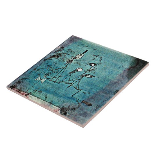 Klee - Twittermaschine Fliese (Seite)