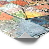 Klee - Two Country Houses Poster (Ecke)