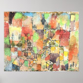 Klee - Two Country Houses Poster (Vorne)