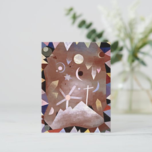 Klee - Uber Bergeshohe Postkarte (Stehend Vorderseite)