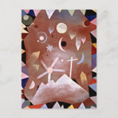 Klee - Uber Bergeshohe Postkarte (Vorderseite)