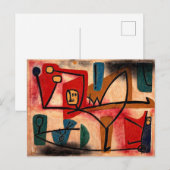 Klee - Übermut Exuberanz, Postkarte (Vorne/Hinten)