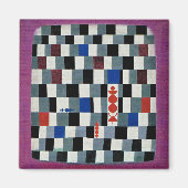 Klee - Ueberschach, 1937 Kunstwerk Magnet (Vorne)