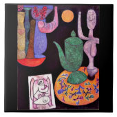 Klee - Unbenannt, Stillleben, 1940. Fliese (Vorderseite)