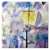 Klee - Unfertige Landschaft Fliese (Vorderseite)