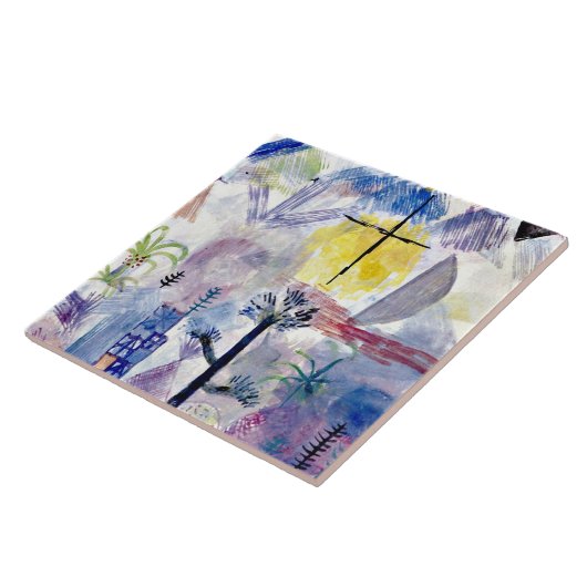 Klee - Unfertige Landschaft Fliese (Seite)